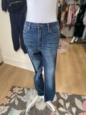 Articles Of Society Medium Blue Straight-Leg Women's Jeans